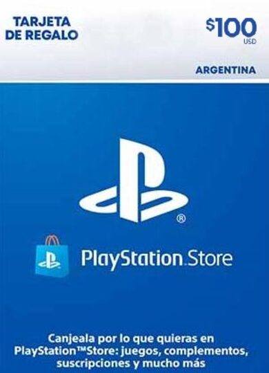 E-shop PlayStation Network Card 100 USD (AR) PSN Key ARGENTINA