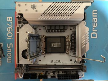 Comprar JGINYUE B760I-SNOW DREAM Intel Z760 Mini ITX DDR4 LGA1700 1 x ...