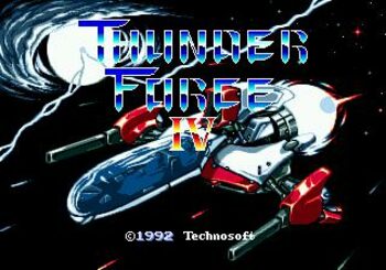 Thunder Force IV SEGA Mega Drive