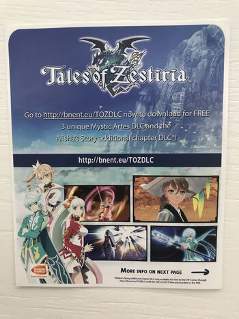 Tales of Zestiria PlayStation 3 for sale