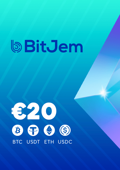 BitJem Crypto Gift Card 20 EUR Key GLOBAL