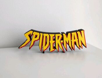 Logo Spiderman en 3D