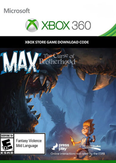 E-shop Max: The Curse of Brotherhood - Xbox 360 Xbox Live Key GLOBAL