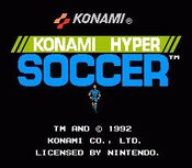 Konami Hyper Soccer NES