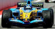 MOD F1 Formula 1 RENAULT con accesorio FERNANDO ALONSO para Logitech G29 y G923