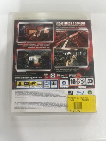 Tom Clancy's Rainbow Six Vegas PlayStation 3