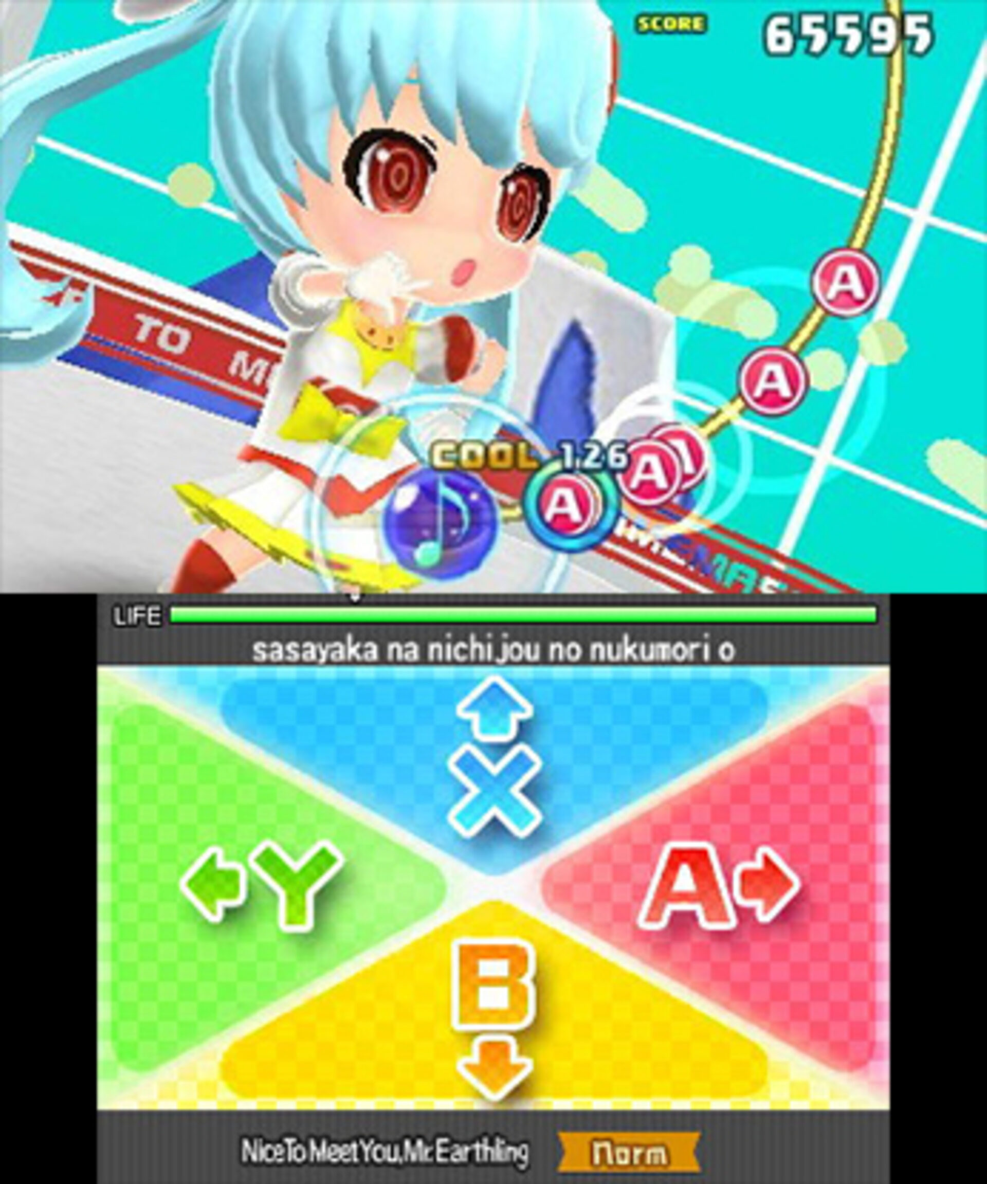 Hatsune Miku Project Mirai DX for newest Nintendo 3DS