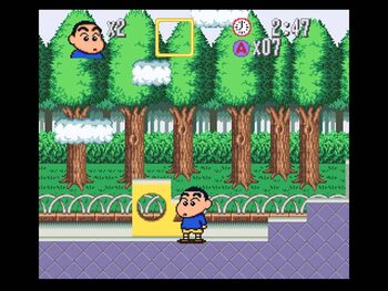 Crayon Shin-chan 2 : Daimaou no Gyakushuu SNES