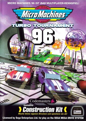 Micro Machines: Turbo Tournament 96 SEGA Mega Drive