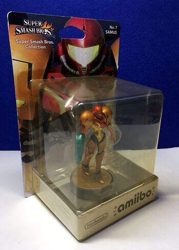 Samus Super Smash Bros Collection 7 NUEVO EN CAJA Amiibo 3DS Wii U Nintendo