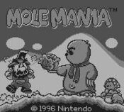 Mole Mania (1996) Game Boy