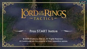 The Lord of the Rings: Tactics PSP