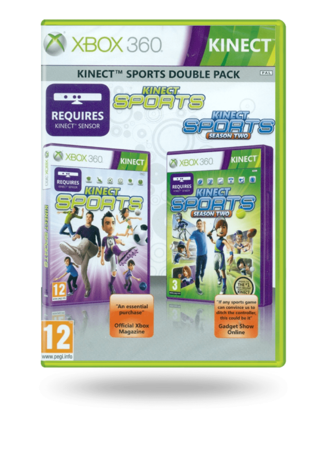 Buy Kinect Sports Double Pack Xbox 360 CD! Cheap price | ENEBA