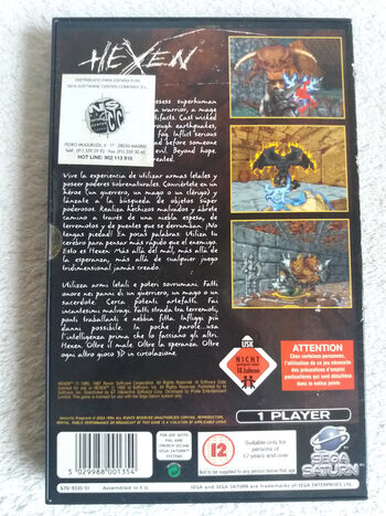 HeXen: Beyond Heretic SEGA Saturn