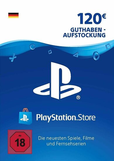 E-shop PlayStation Network Card 120 EUR (DE) PSN Key GERMANY