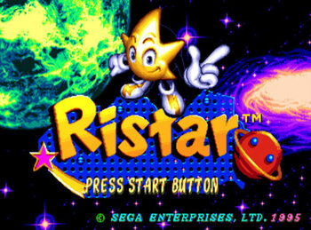 Ristar SEGA Mega Drive