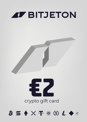 BitJeton Crypto Gift Card 2 EUR Key GLOBAL