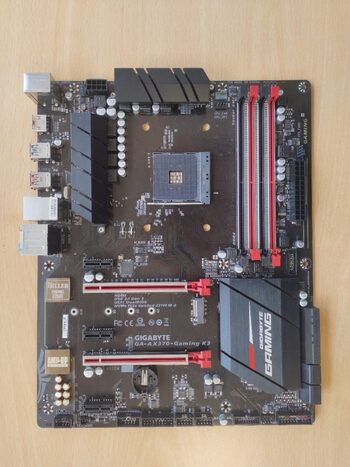 Gigabyte GA-AX370-Gaming K3 AMD X370 ATX DDR4 AM4 2 x PCI-E x16 Slots Motherboard