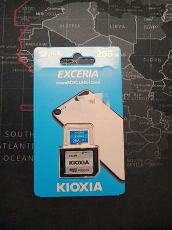 MicroSD Kioxia 256Gb a estrenar