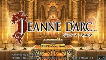 Jeanne d'Arc PSP