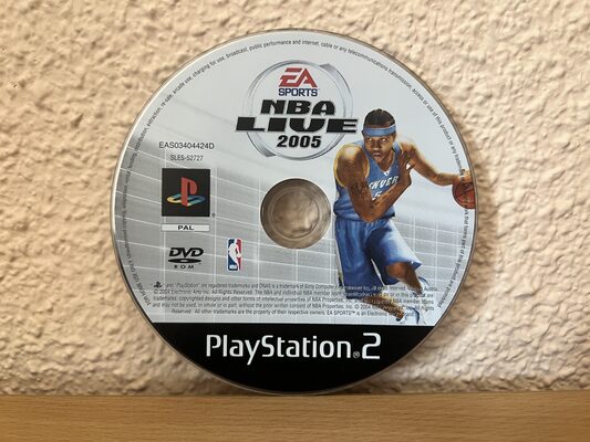 NBA Live 2005 PlayStation 2