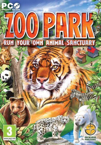 E-shop Zoo Park Run Your Own Animal Sanctuary Steam Key GLOBAL