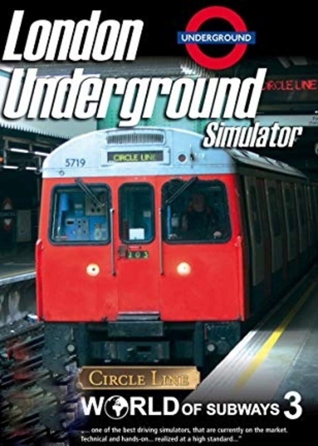 Buy World of Subways 3 – London Underground Circle Line PC Steam key! Cheap  price | ENEBA