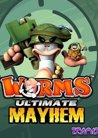 Worms Ultimate Mayhem game cover
