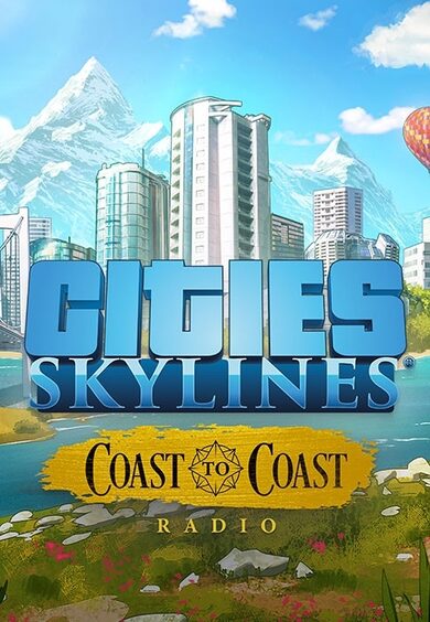 E-shop Cities: Skylines - Coast to Coast Radio (DLC) Steam Key GLOBAL