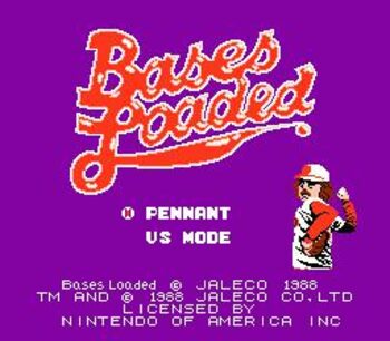 Bases Loaded (1987) Game Boy