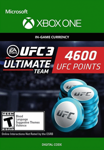 EA SPORTS UFC 3 - 4600 UFC POINTS Xbox Live Key GLOBAL