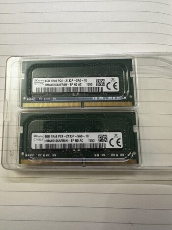 SK HYNIX 2x 4GB HMA451S6AFR8N-TF RAM 260Pin SO-DIMM DDR4