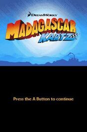 Madagascar Kartz (DS) Nintendo DS for sale
