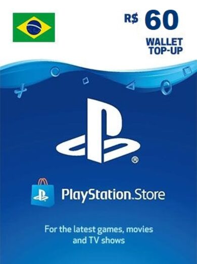 E-shop PlayStation Network Card 60 BRL (BR) PSN Key BRAZIL