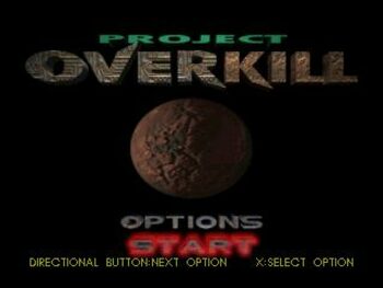 Project Overkill PlayStation