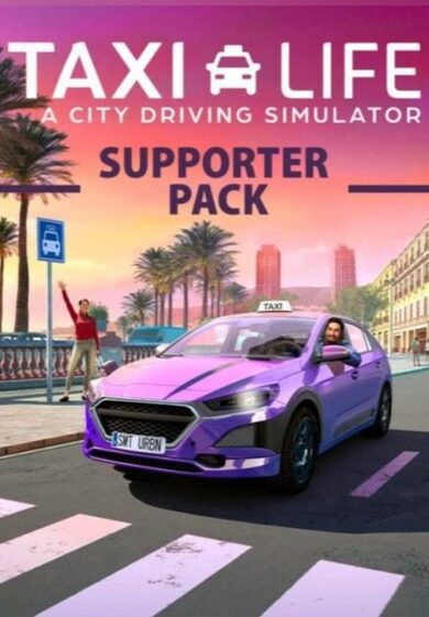 E-shop Taxi Life: A City Driving Simulator - Supporter Pack (DLC) (PC) Steam Key GLOBAL