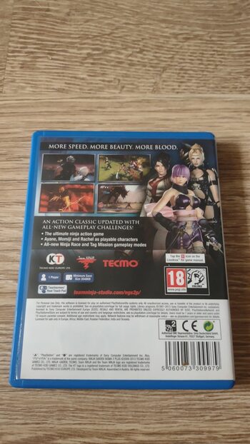 Ninja Gaiden Sigma 2 Plus PS Vita for sale