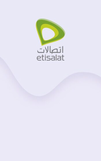 Recharge Etisalat - top up Egypt