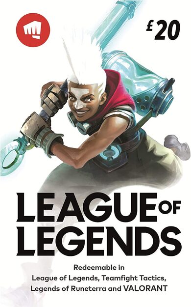 E-shop League of Legends Gift Card 20 GBP - Riot Key UNITED KINGDOM