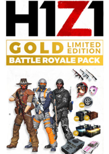 H1Z1: Battle Royale Pack (Gold LIMITED EDITION) (DLC) Steam Key GLOBAL