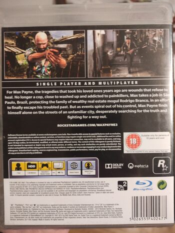 Buy Max Payne 3 PlayStation 3