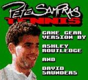 Pete Sampras Tennis (1994) Game Gear