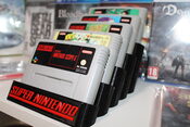 Soporte Expositor para cartuchos de Super nintendo snes
