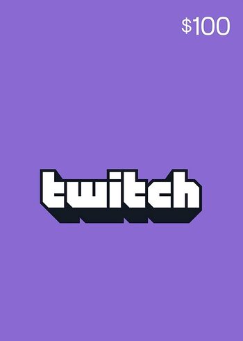 Twitch Gift Card 100 USD Key UNITED STATES