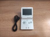 (modded) Game Boy Advance SP, White for sale