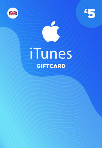 Apple iTunes Gift Card 5 GBP (UK) iTunes Klucz UNITED KINGDOM