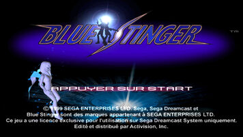 Blue Stinger Dreamcast