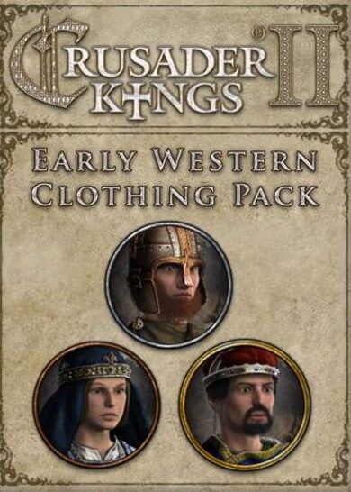 E-shop Crusader Kings II: Early Western Clothing Pack (DLC) Steam Key GLOBAL