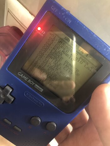 Game Boy Pocket, Blue
