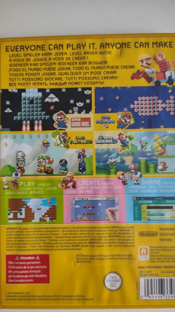 Super Mario Maker Wii U for sale